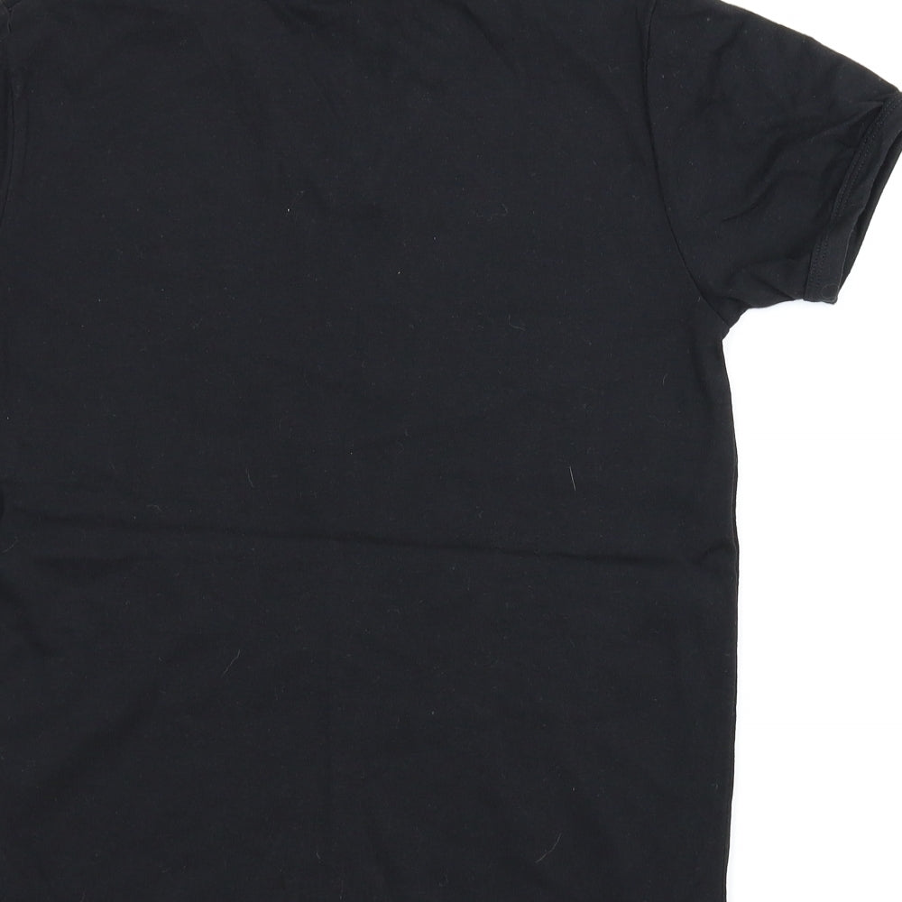 Lee Cooper Boys Black Basic T-Shirt Size 11-12 Years