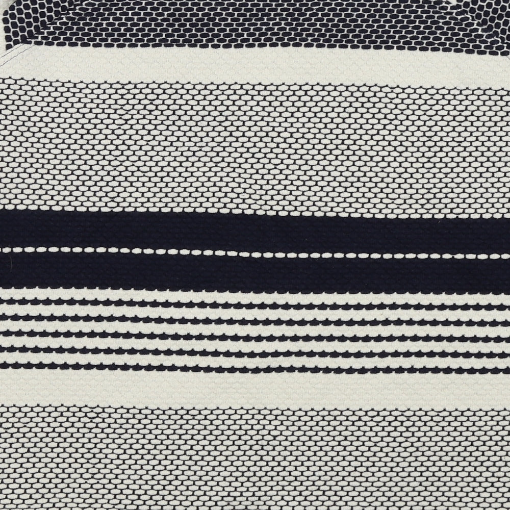 Brand and care label for Next women’s blue houndstooth jumper, size UK 16