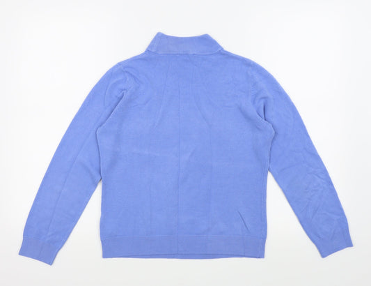 BHS Womens Blue Basic T-Shirt Size 12
