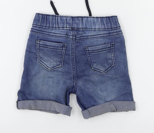 pep &co Boys Blue Chino Shorts Size 2-3 Years