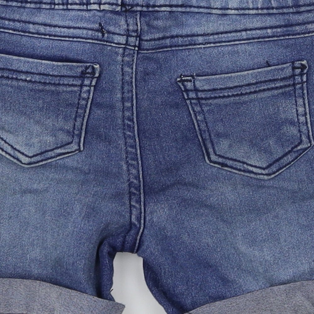 pep &co Boys Blue Chino Shorts Size 2-3 Years