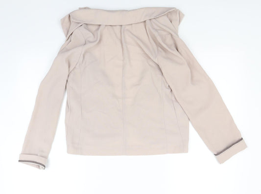 Primark Womens Brown Jacket Blazer Size 8
