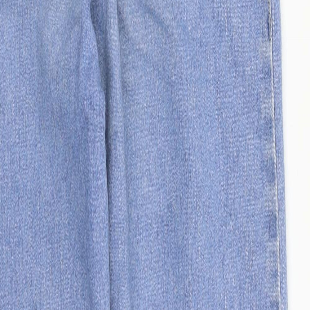 Topshop Womens Blue Denim Skinny Jeans Size 25 in L30 in