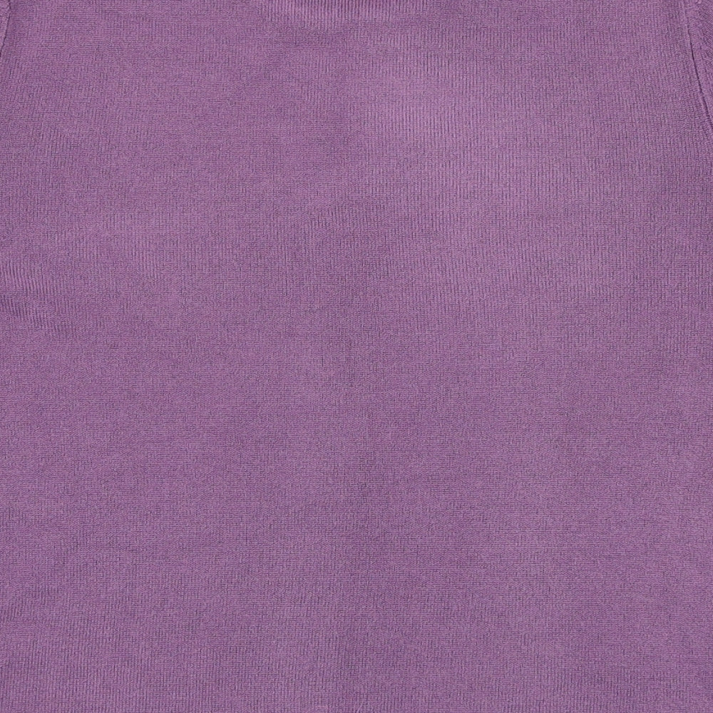 Papaya Womens Purple Pullover Jumper Size 14