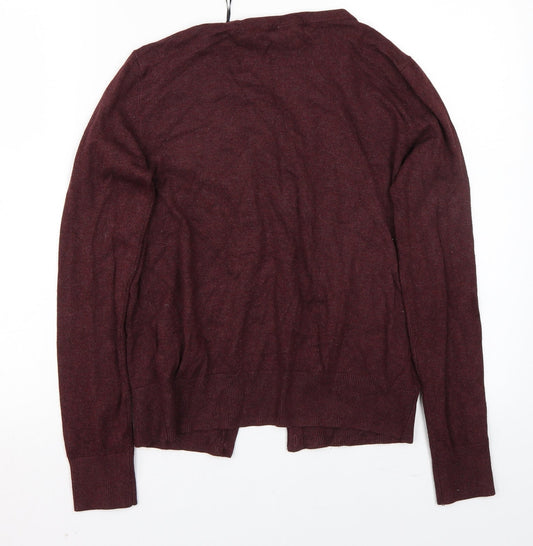 H&M Womens Purple Cardigan Jumper Size S