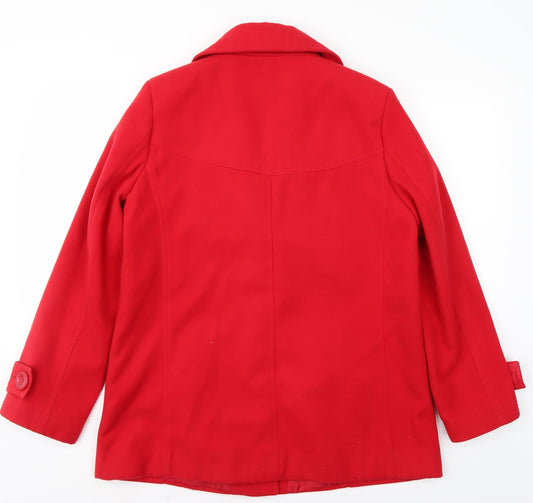 Lakelands Womens Red Jacket Coat Size 12