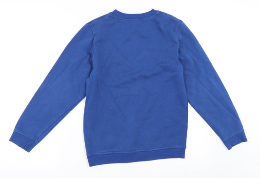Nutmeg Boys Blue Pullover Sweatshirt Size 10-11 Years