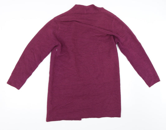 Paramour Womens Purple Cardigan Jumper Size M