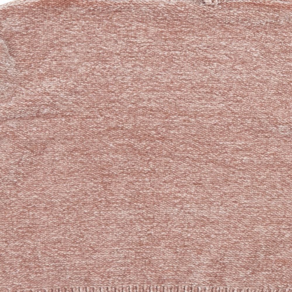 Georg Womens Pink Knit Pullover Jumper Size M
