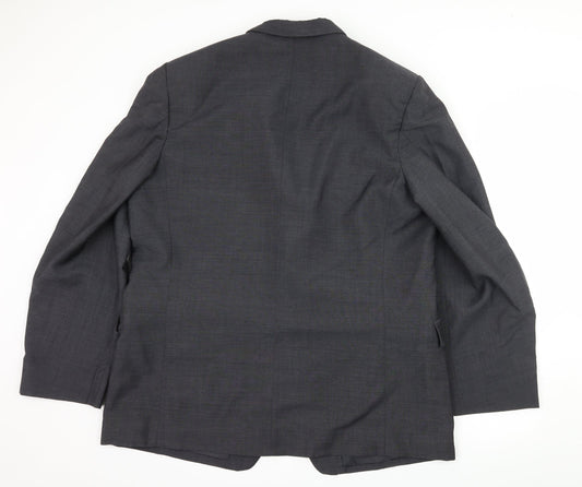 Joseph Seminaia Mens Grey Jacket Suit Jacket Size 2XL