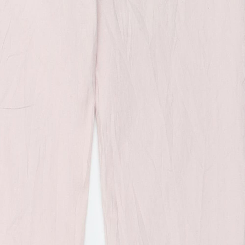 Preworn Womens Pink Denim Skinny Jeans Size 10 L31 in