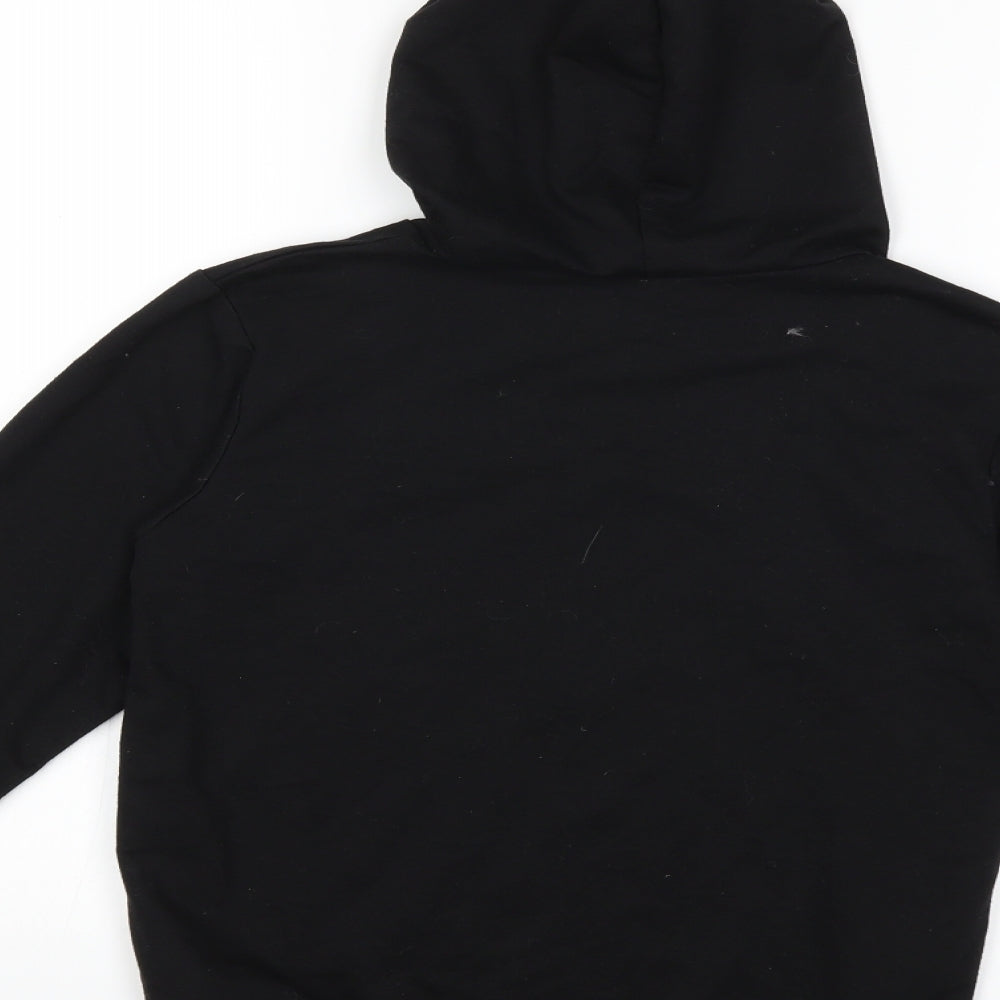 TikTok Boys Black Pullover Hoodie Size 11 Years