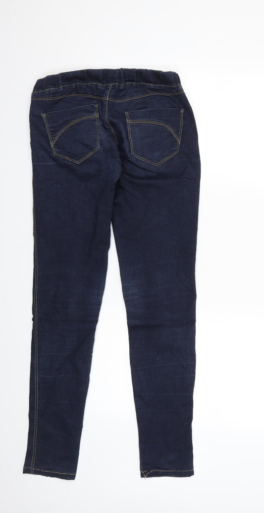 TALLY WEiJL Womens Blue Denim Jegging Jeans Size 8 L28 in