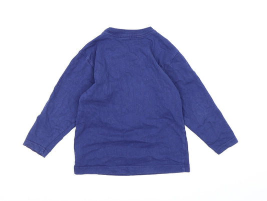 Disney Boys Blue Basic T-Shirt Size XS - Mickey Mouse
