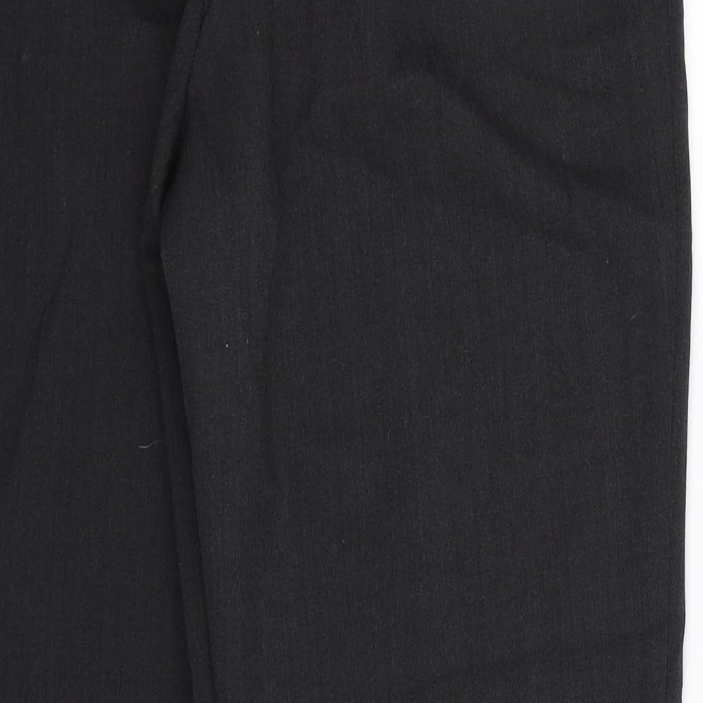 Brand and care label for Artigiano women’s black dress pants trousers, size UK 32, in, 27-inch leg