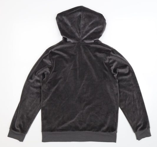 Debenhams Womens Grey Full Zip Hoodie Size 8