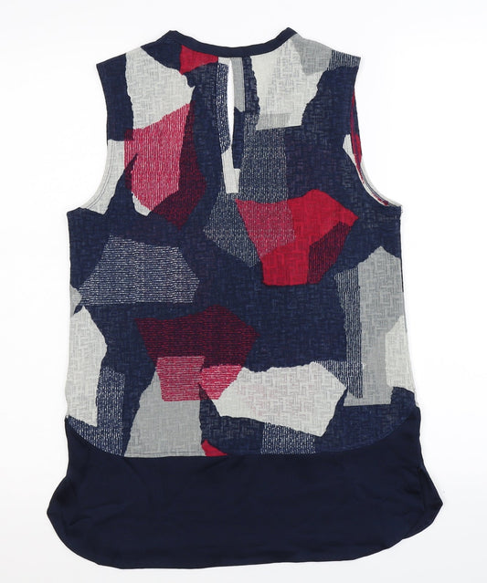 NEXT Womens Multicoloured Basic Blouse Size 8
