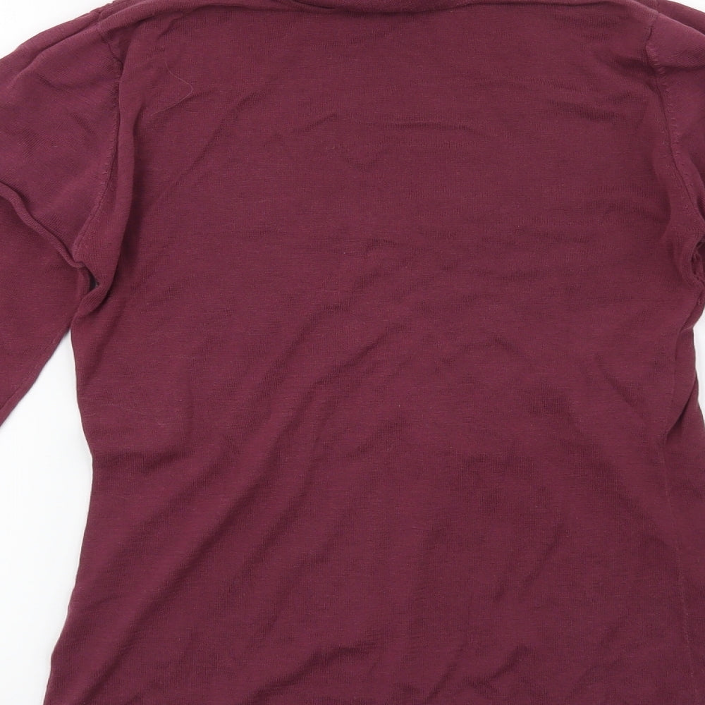 Monsoon Womens Red Pullover Jumper Size 8