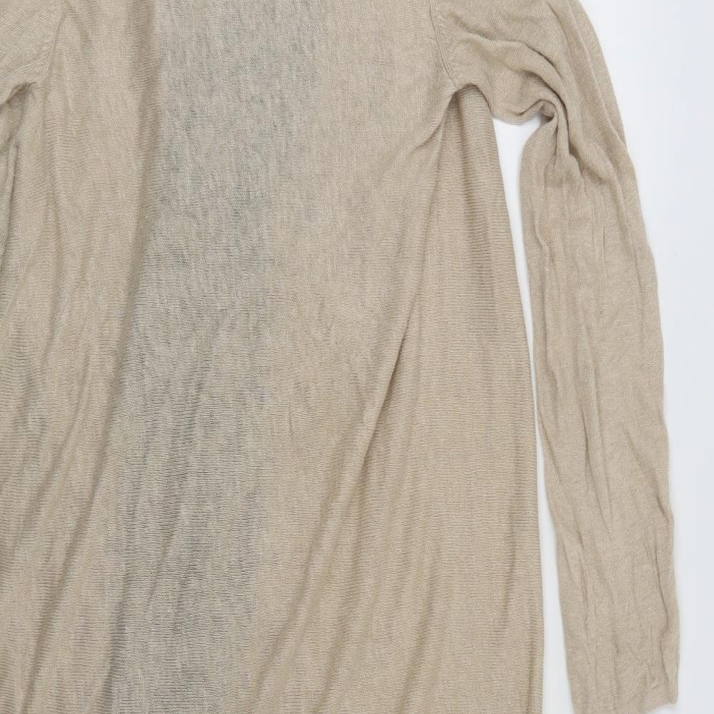 Monsoon Womens Beige Cardigan Jumper Size 10