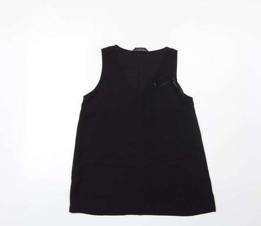 Dorothy Perkins Womens Black Basic Blouse Size 8