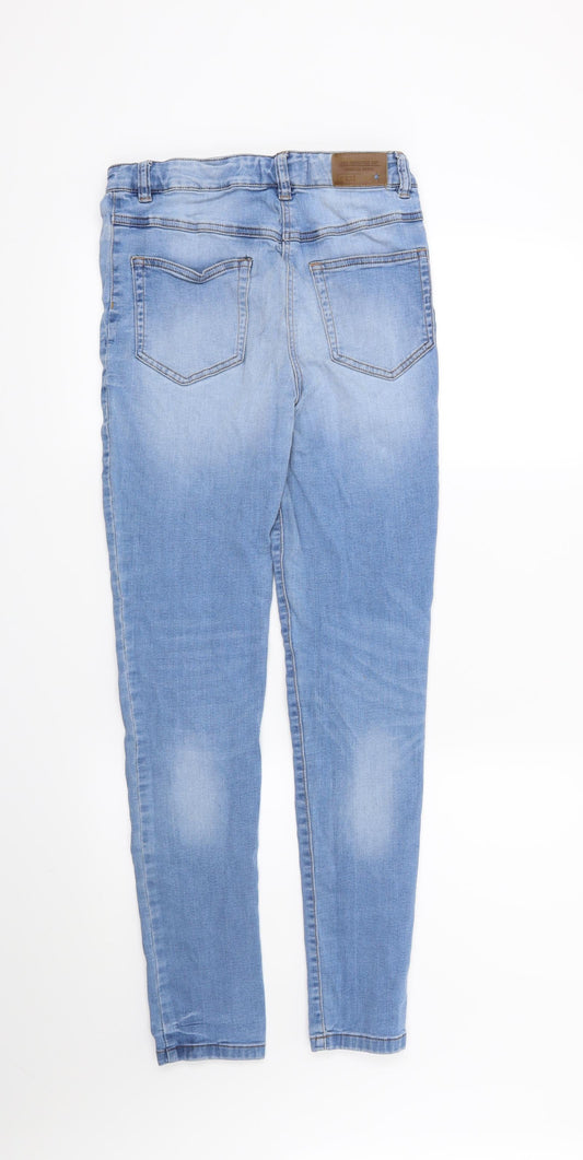 NEXT Womens Blue Skinny Jeans Size 28 in L29 in