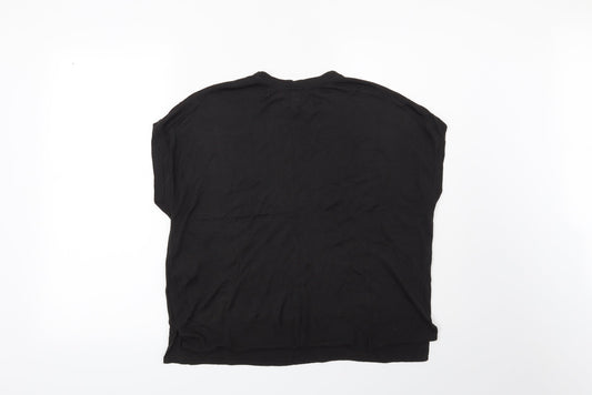 H&M Womens Black Pullover Jumper Size S