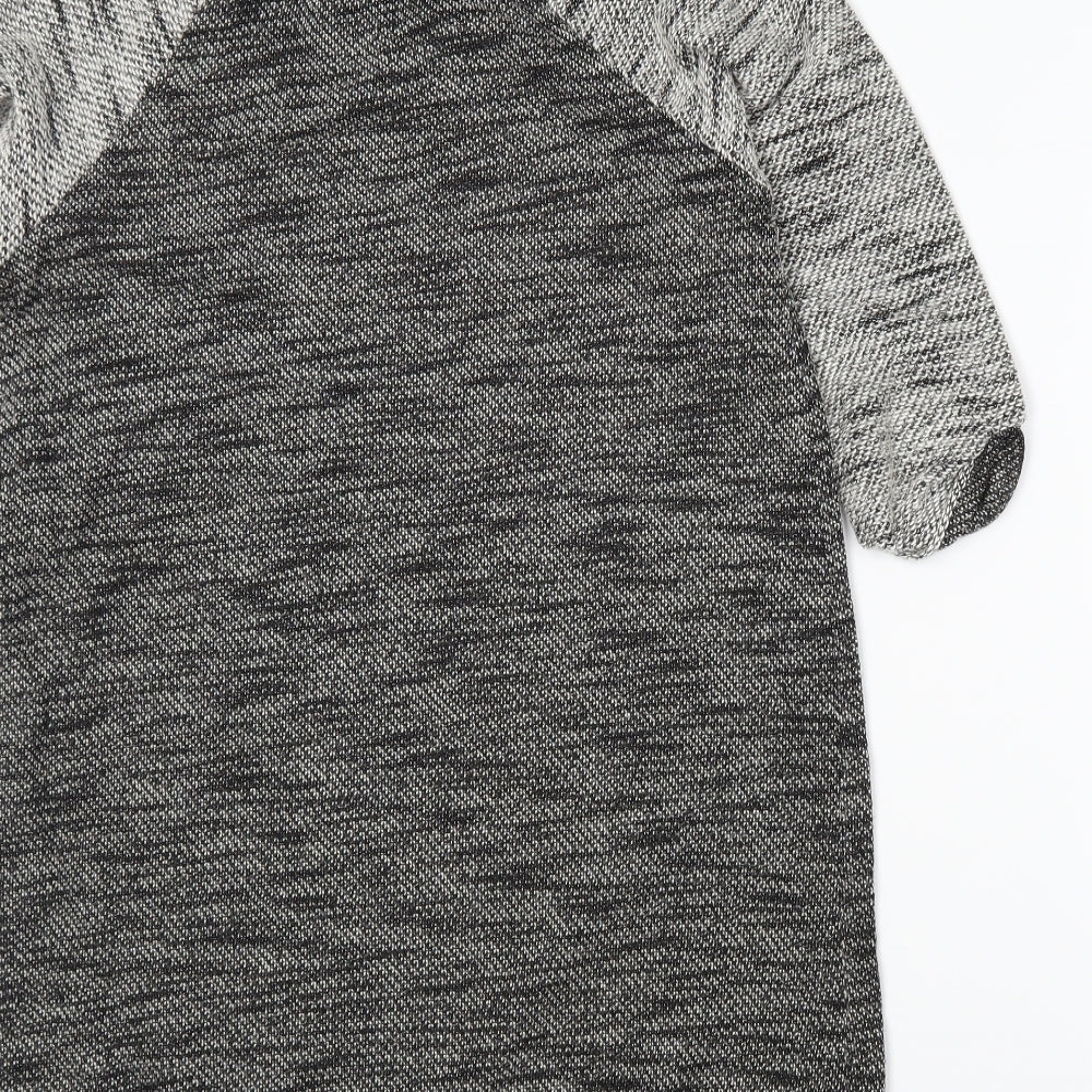 Pull&Bear Womens Black Tunic Jumper Size S