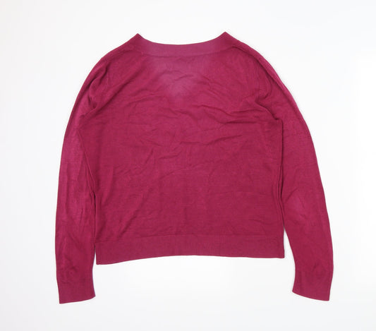 BHS Womens Pink Tunic Jumper Size 16