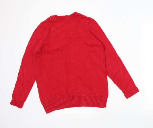 BHS Womens Red Pullover Jumper Size 14