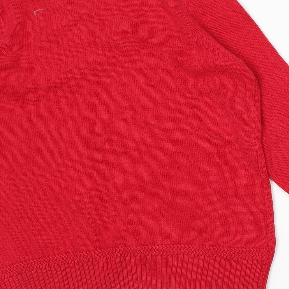 BHS Womens Red Pullover Jumper Size 14