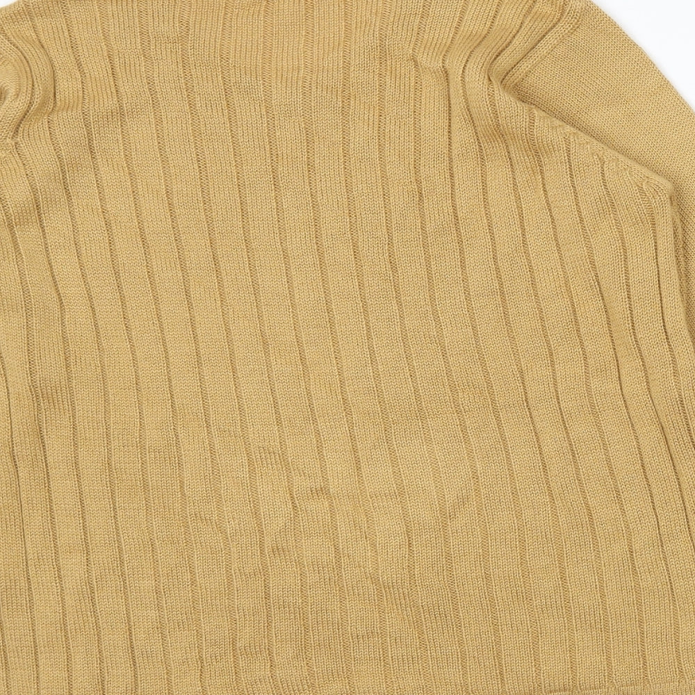Daxon Womens Brown Pullover Jumper Size 14