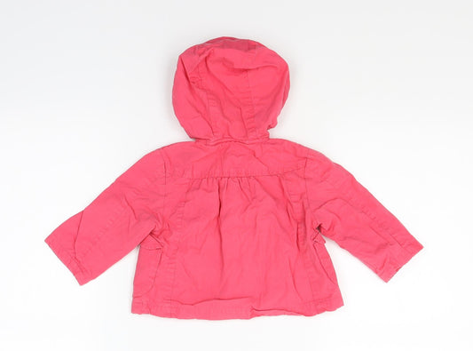 Knot so bad Girls Pink Jacket Size 3-6 Months