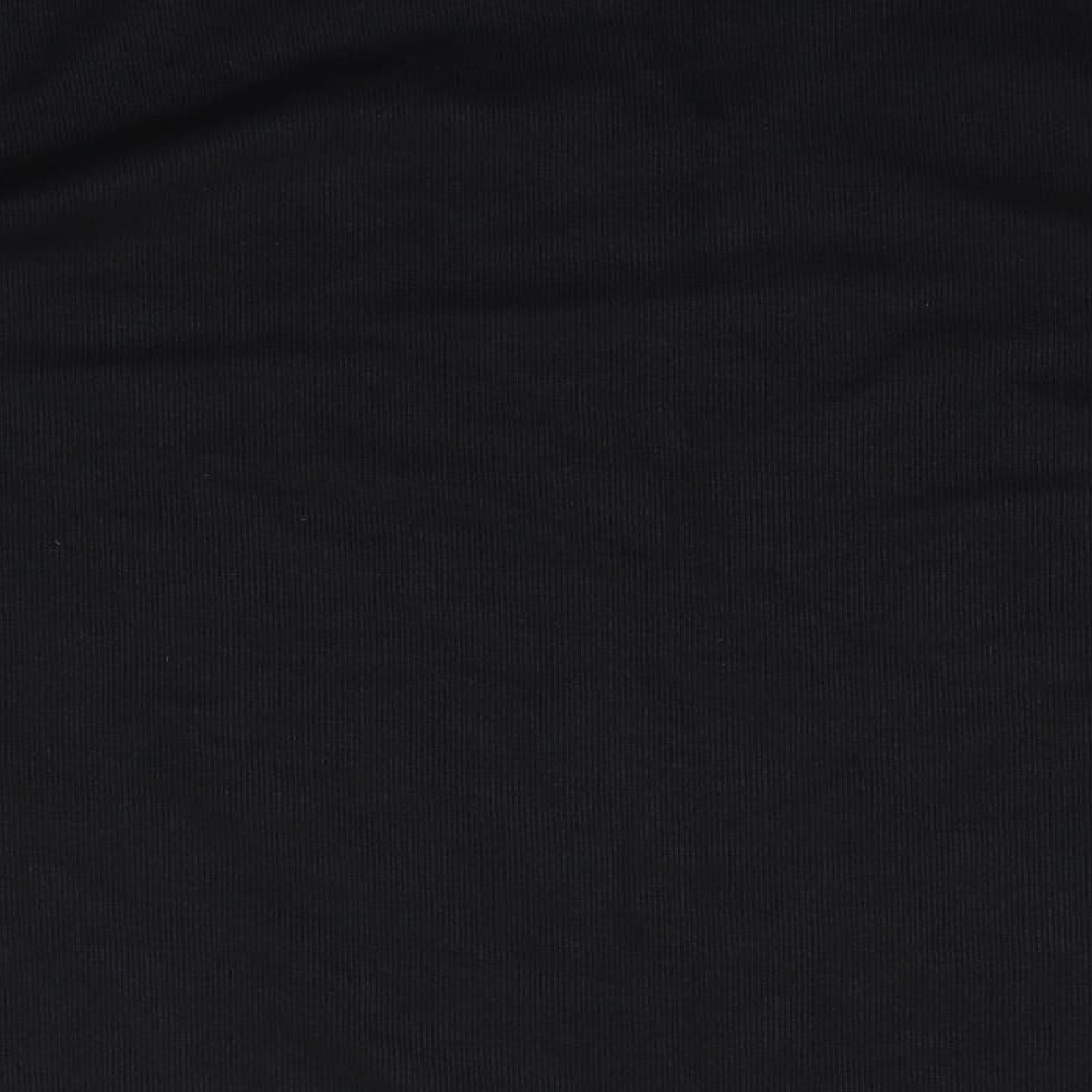 Brand and care label for Bonmarché women’s black knit jumper, size L