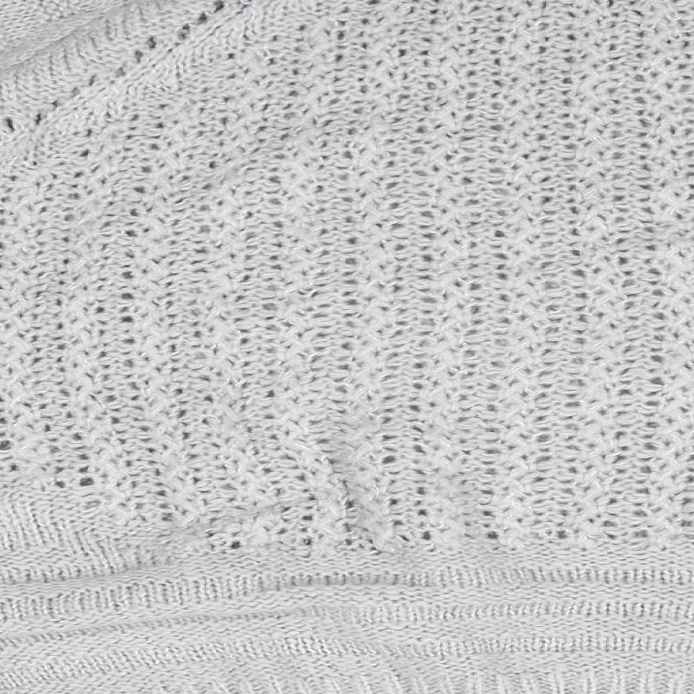 Brand and care label for Next women’s grey knit jumper, size UK 12