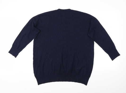 Very Womens Blue Pullover Jumper Size 20