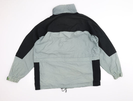 Peruzzo Mens Green Pea Coat Coat Size M