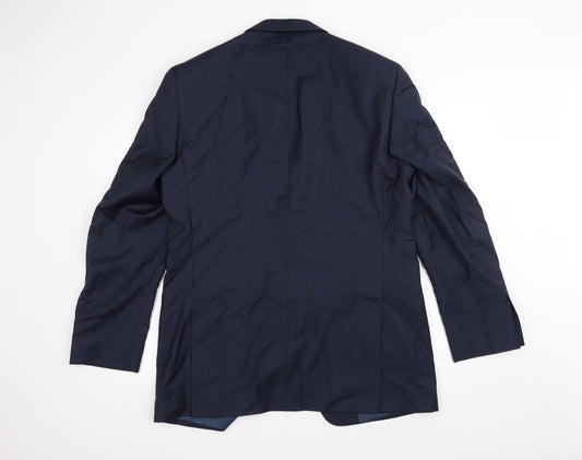 Marks and Spencer Mens Blue Jacket Suit Jacket Size 42