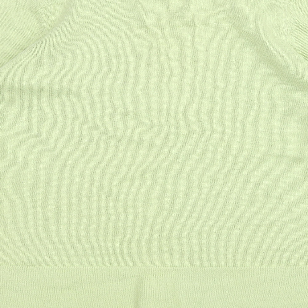Marks and Spencer Womens Green Knit Pullover Jumper Size 18