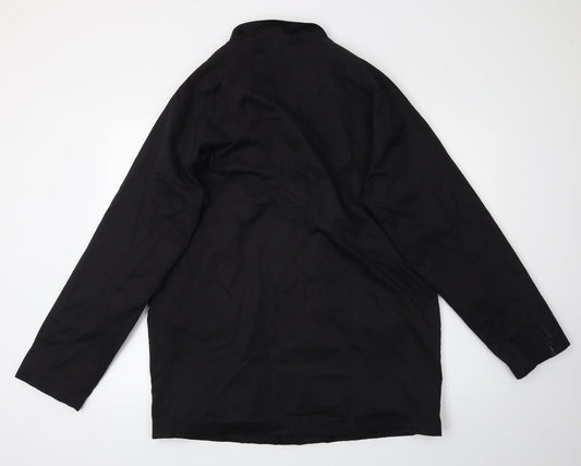 Debenhams Mens Black Rain Coat Coat Size M