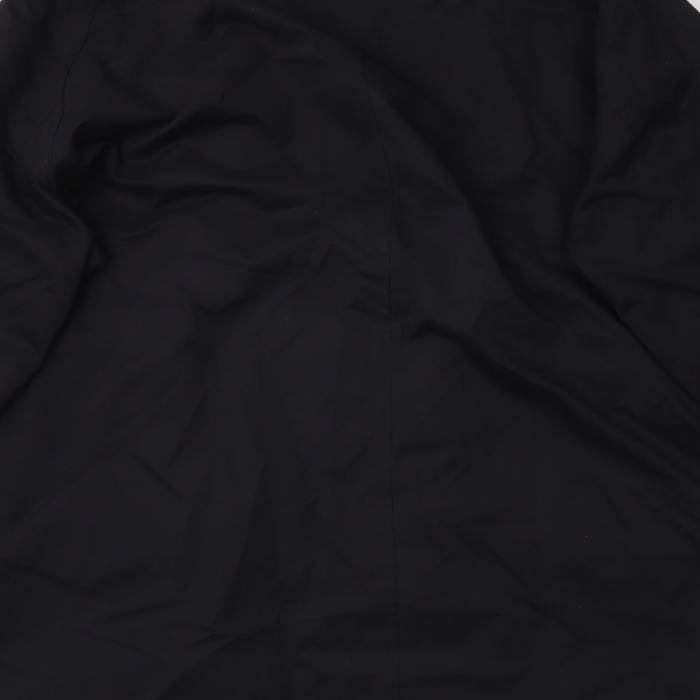 Debenhams Mens Black Rain Coat Coat Size M