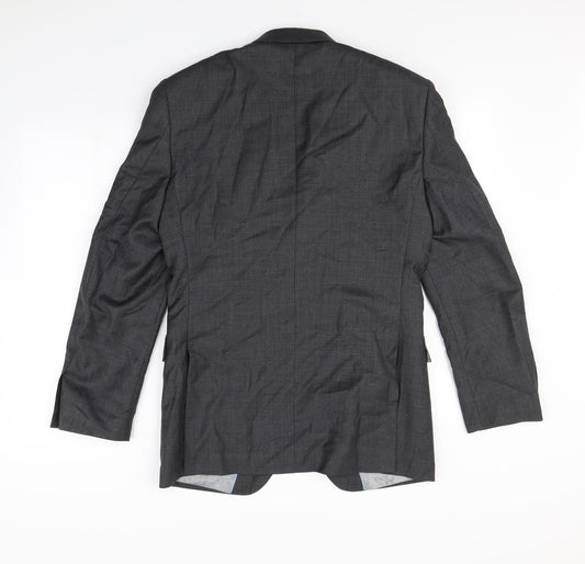 NEXT Mens Grey Jacket Blazer Size S - Shoulder Pads