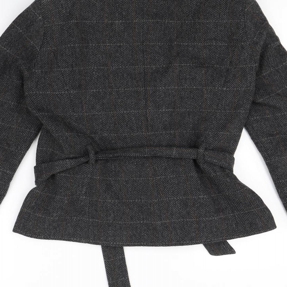 H&M Womens Grey Jacket Size 8