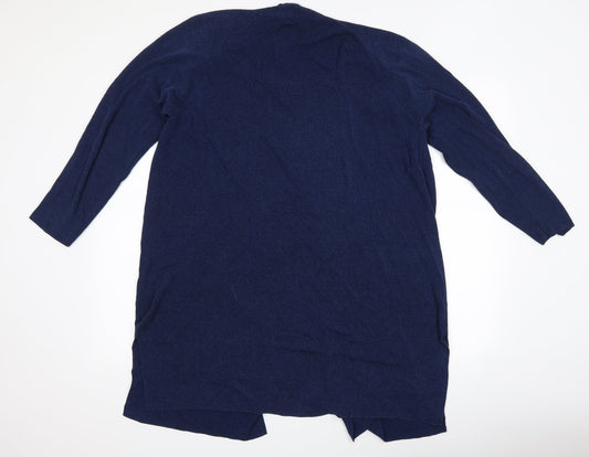 bellino Womens Blue Cardigan Jumper Size 12