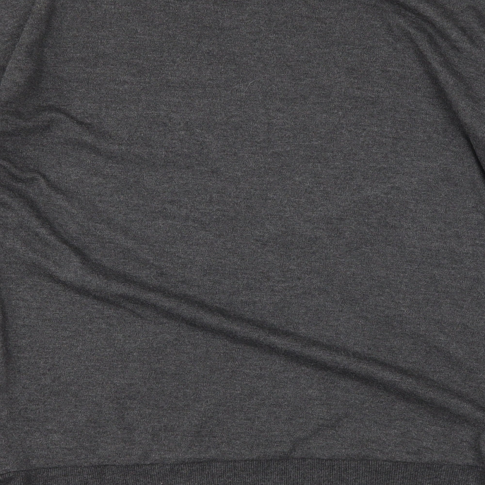 Select Womens Grey Pullover Sweatshirt Size 10 - slogan