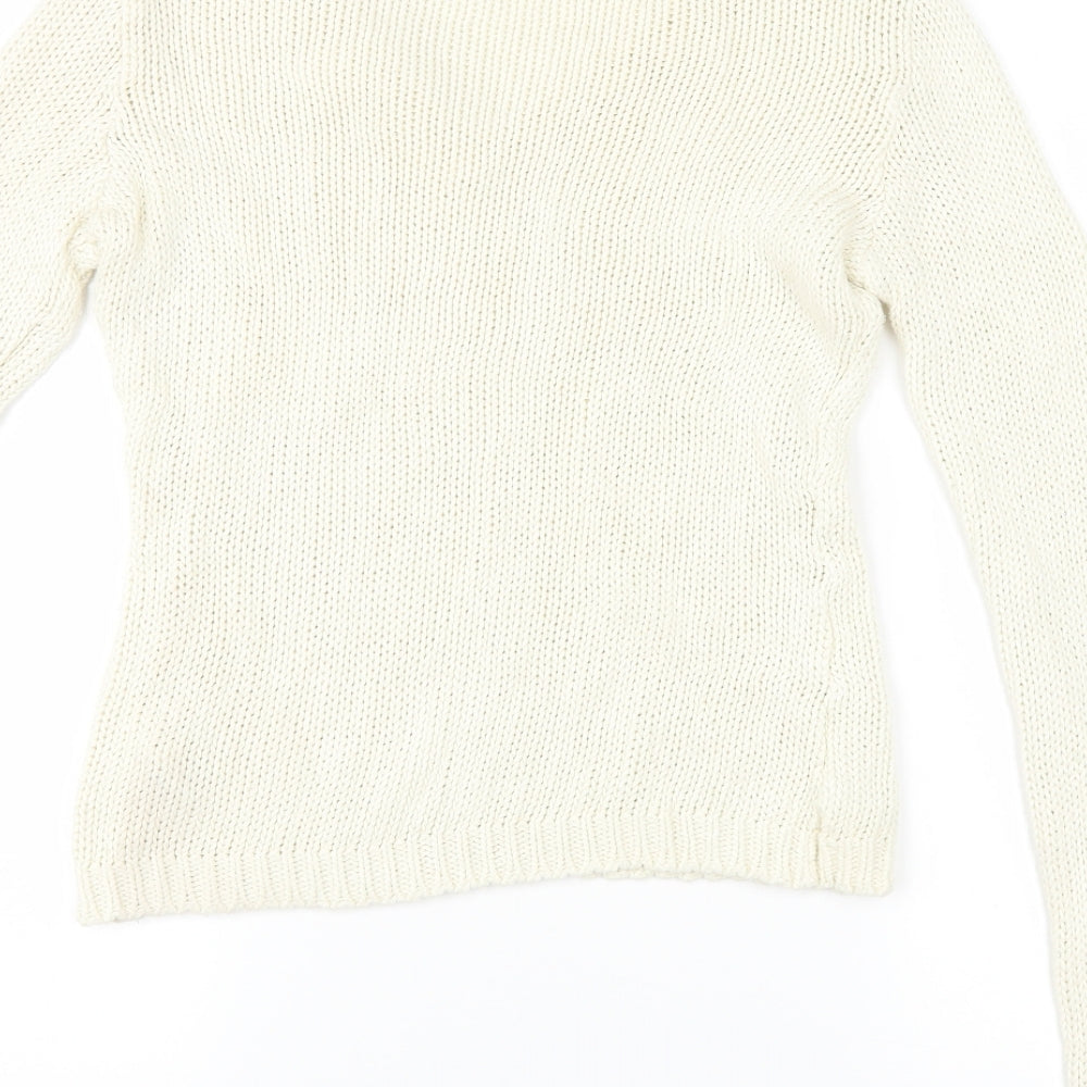 ORSAY Womens Ivory Pullover Jumper Size M
