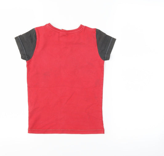 NEXT Boys Red Basic T-Shirt Size 5 Years - lego mini figures