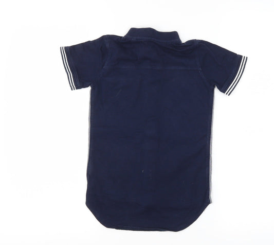 NEXT Boys Blue Basic Button-Up Size 5 Years