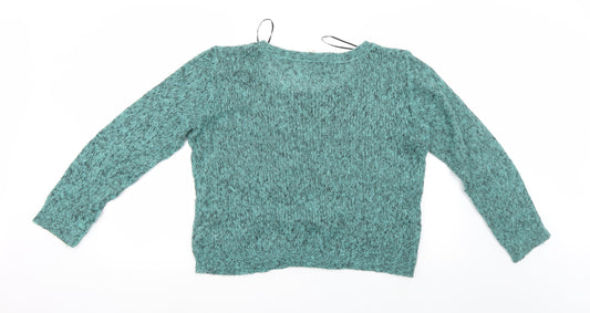 Preworn Womens Green Pullover Jumper Size L