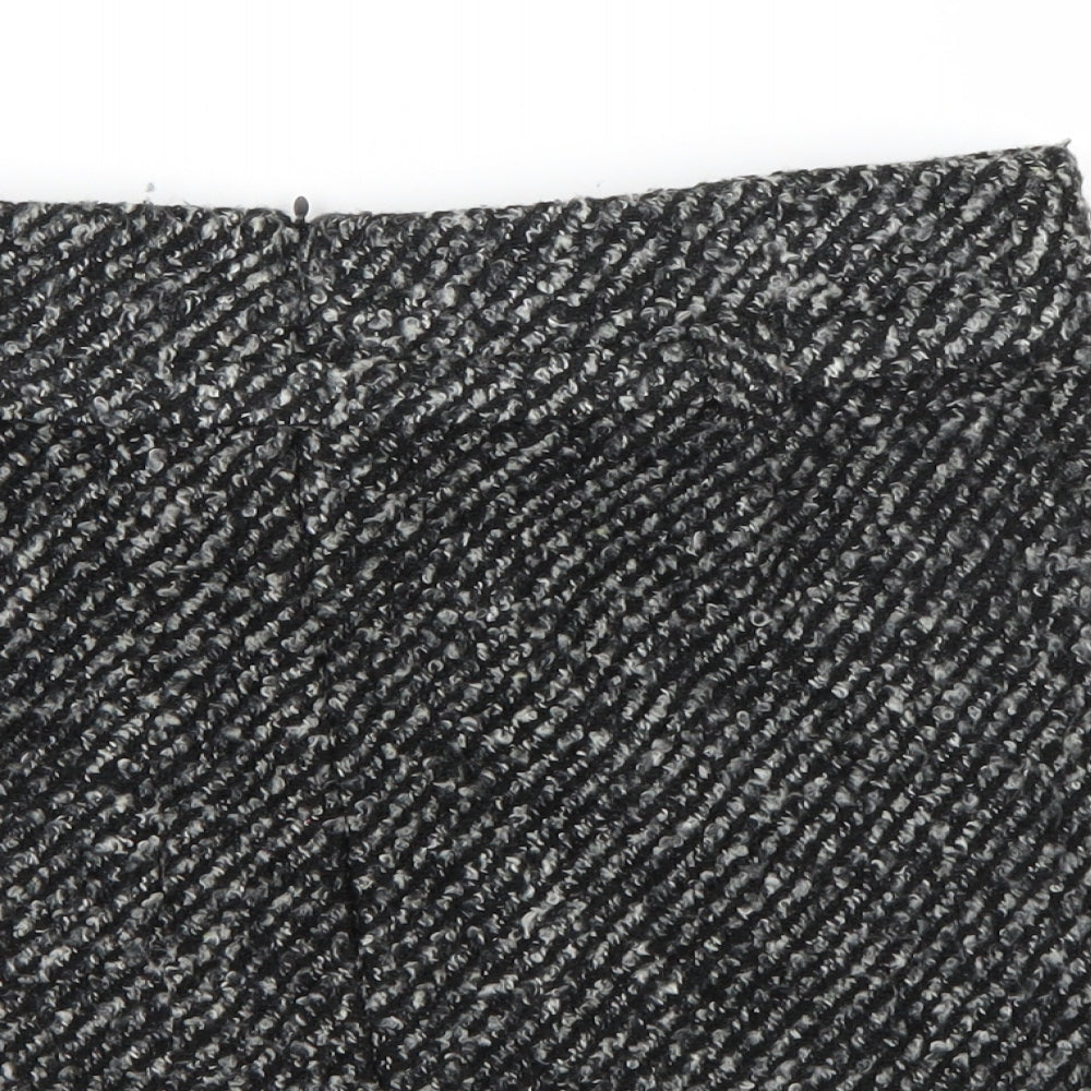 Castro Womens Grey A-Line Skirt Size 8