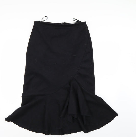 Per Una Womens Black A-Line Skirt